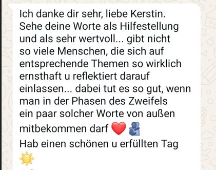 Startseite Kerstin Schindhelm Kerstin Schindhelm: Emotions-Coaching zur erfüllten Beziehung und Berufung » Emotional frei und erfüllt Leben durch tiefenwirksame Körperprozesse
