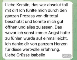 Startseite Kerstin Schindhelm Kerstin Schindhelm: Emotions-Coaching zur erfüllten Beziehung und Berufung » Emotional frei und erfüllt Leben durch tiefenwirksame Körperprozesse