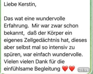 Startseite Kerstin Schindhelm Kerstin Schindhelm: Emotions-Coaching zur erfüllten Beziehung und Berufung » Emotional frei und erfüllt Leben durch tiefenwirksame Körperprozesse